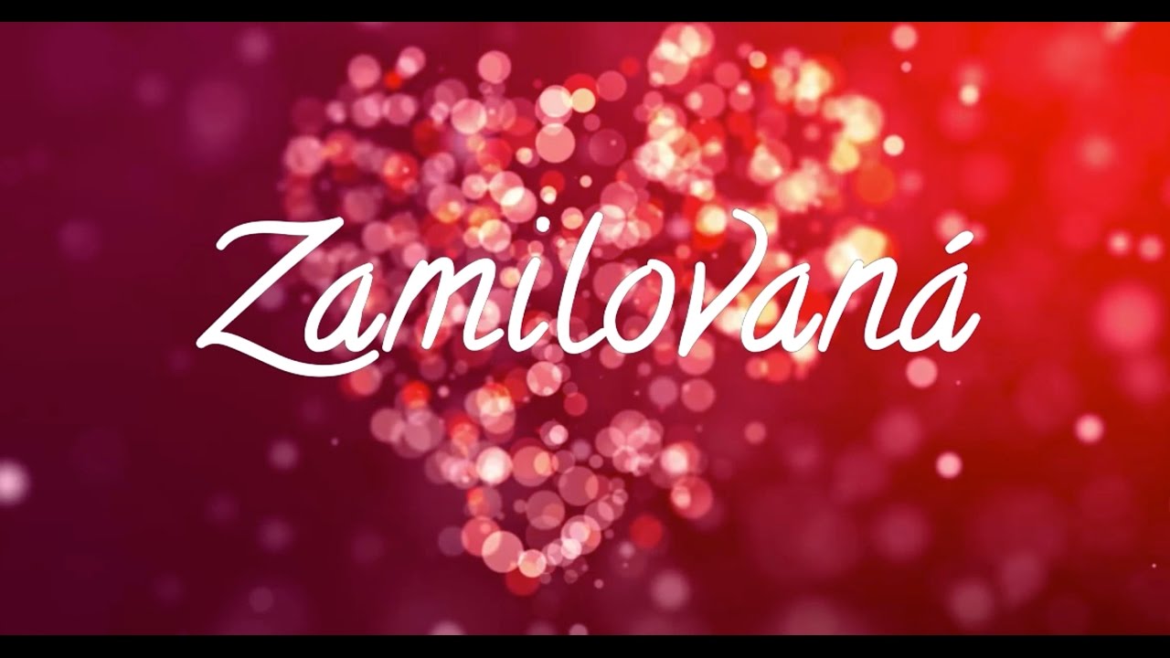 Emily & Justice - Zamilovan&aacute; (lyrics video) (prod. Marek Voz&aacute;r)