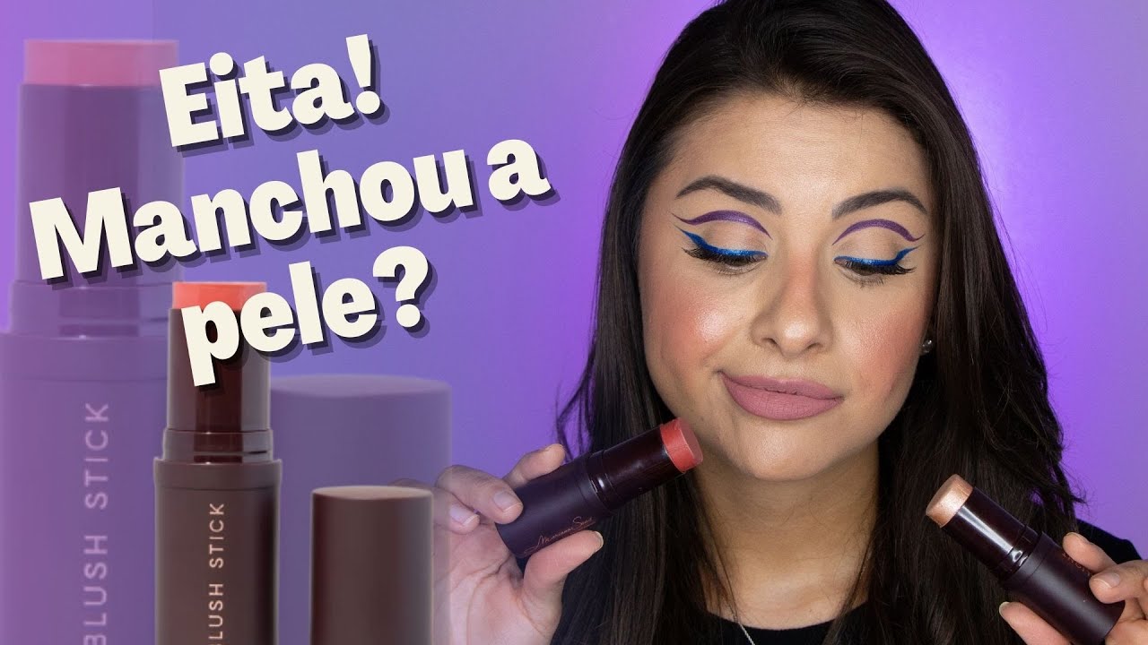LANÇAMENTO MARIANA SAAD - BLUSH STICK E ILUMINADOR : 