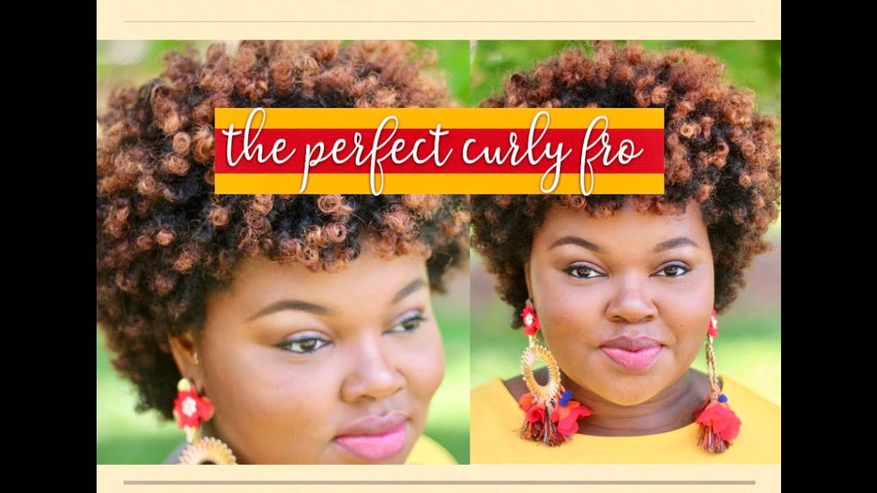 THE PERFECT CURLY FRO | CharyJay