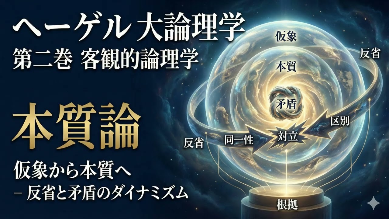ヘーゲル『大論理学』第二巻 客観的論理学：本質論