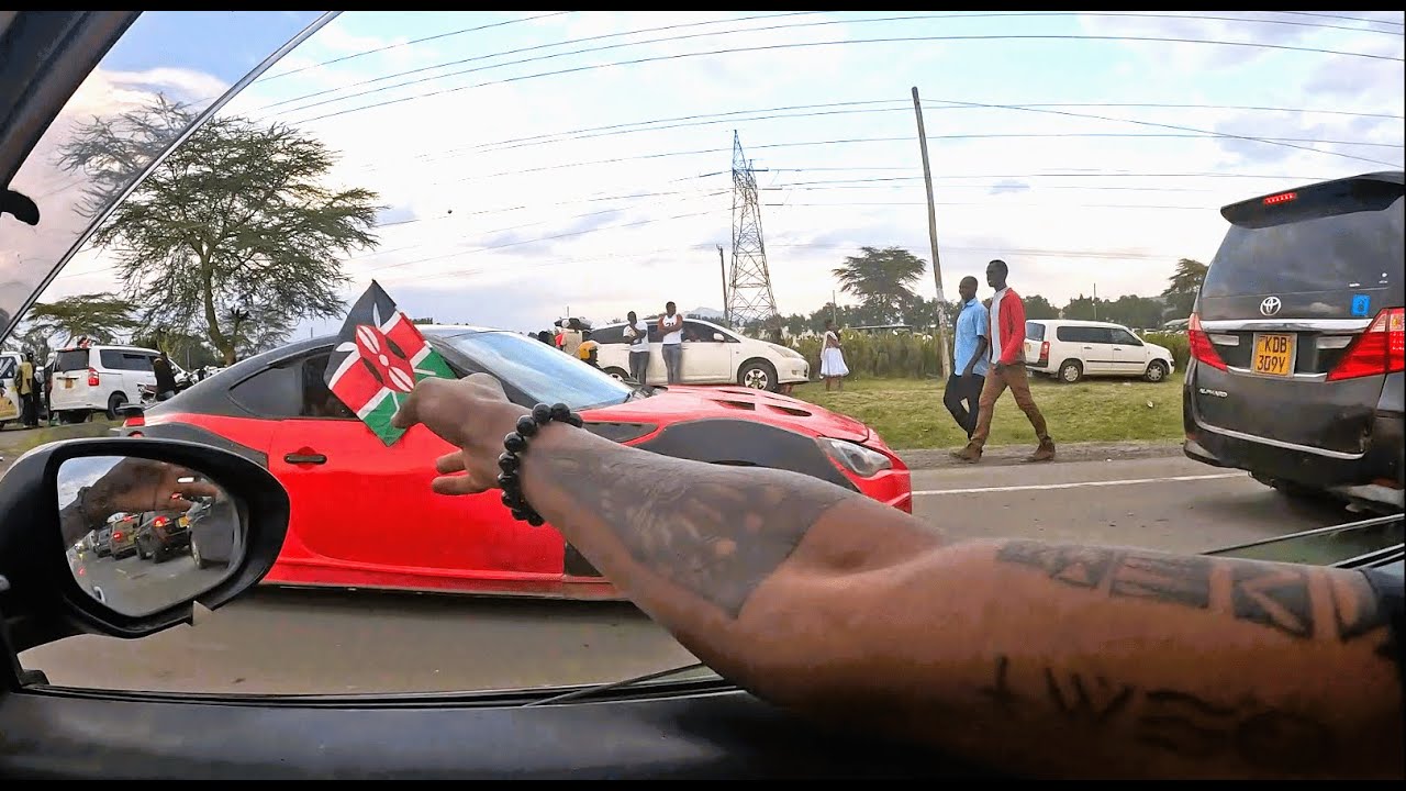 Terrific ACCIDENT While Leaving WRC Venue (World Rally Championship)
