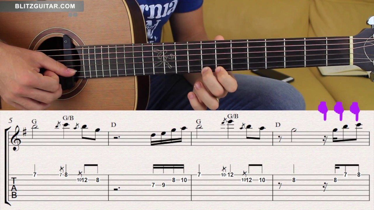 Beautiful and Simple Guitar Solo in G major | Fingerstyle Solo Ep.8