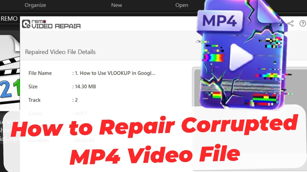 Как восстановить поврежденный видеофайл MP4