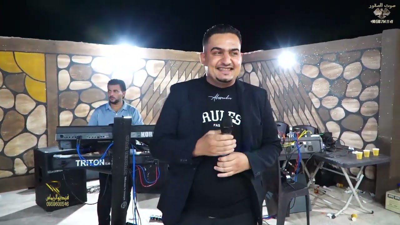 صوت الصقور يقدم - حفل زفاف العريس : عماد جمال الدملخي - مع الفنان : احمد الفراتي /2/