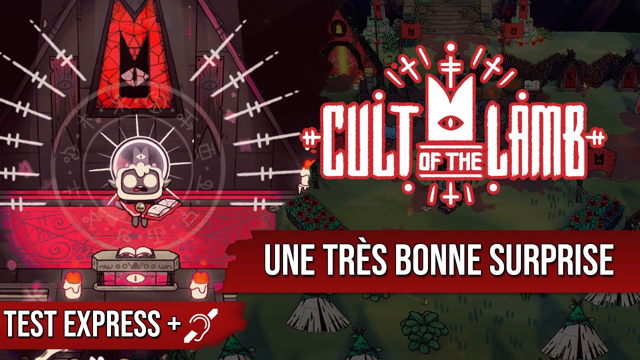 Test Express : Cult of the Lamb n'est pas qu'un énième Roguelite ! Sous-titres dispo