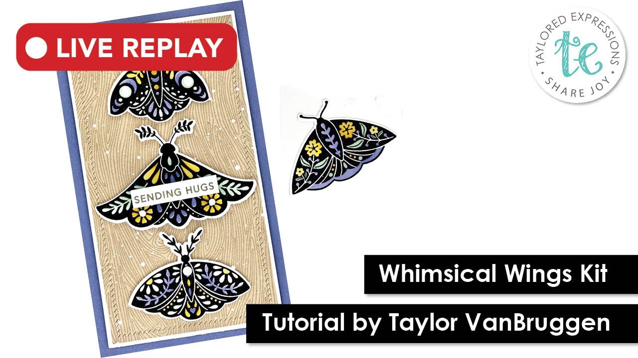 Whimsical Wings Cardmaking Kit Intro | Live Tutorial