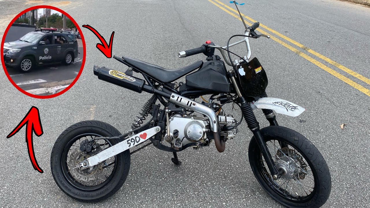 A MELHOR TOCADA DE MINI MOTO😬🔥