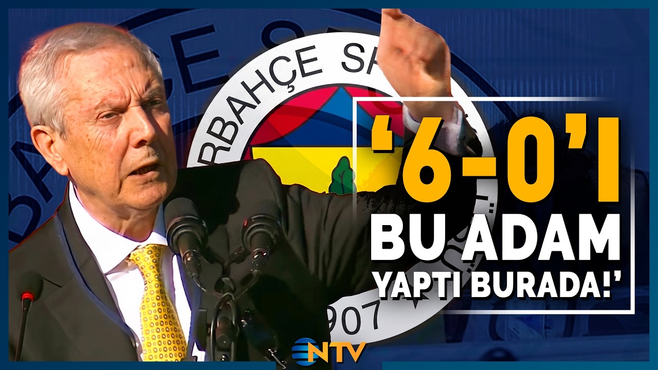 Aziz Yıldırım Se&ccedil;im &Ouml;ncesi Konuştu: 'Fenerbah&ccedil;e'ye Borcum Var!' | NTV