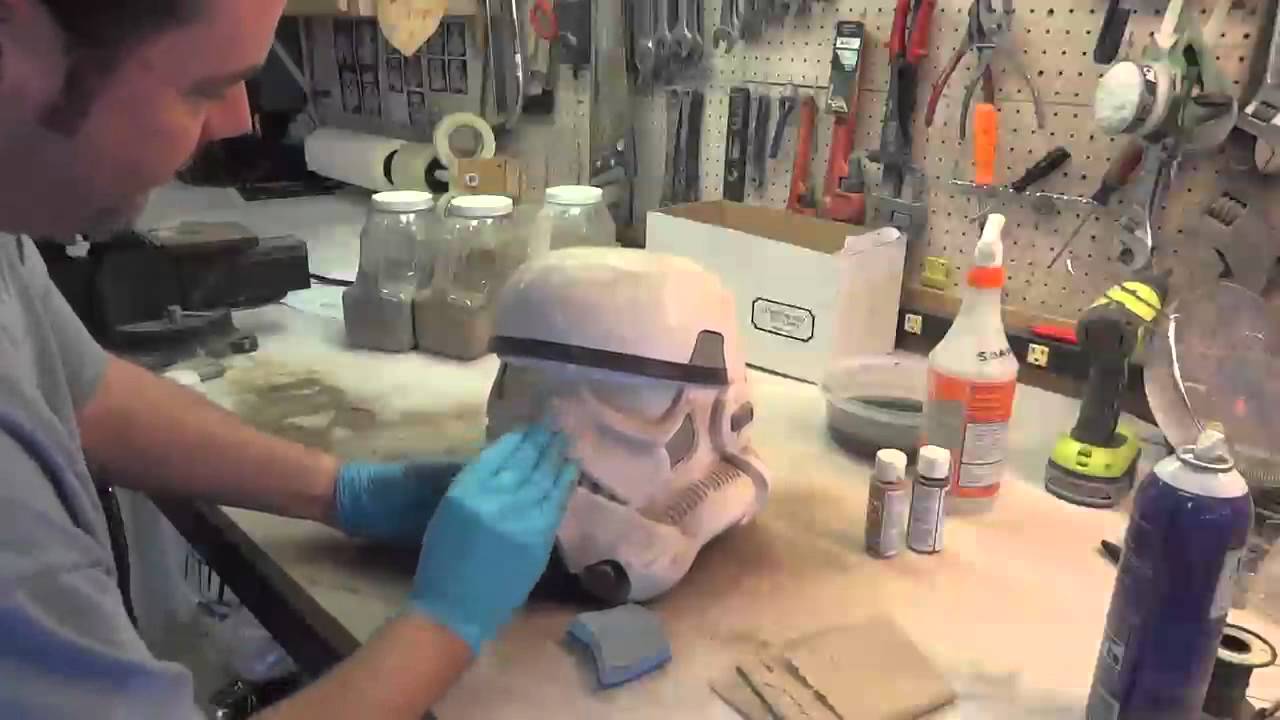 TK-4510 - Weathering a Star Wars Sandtrooper Helmet