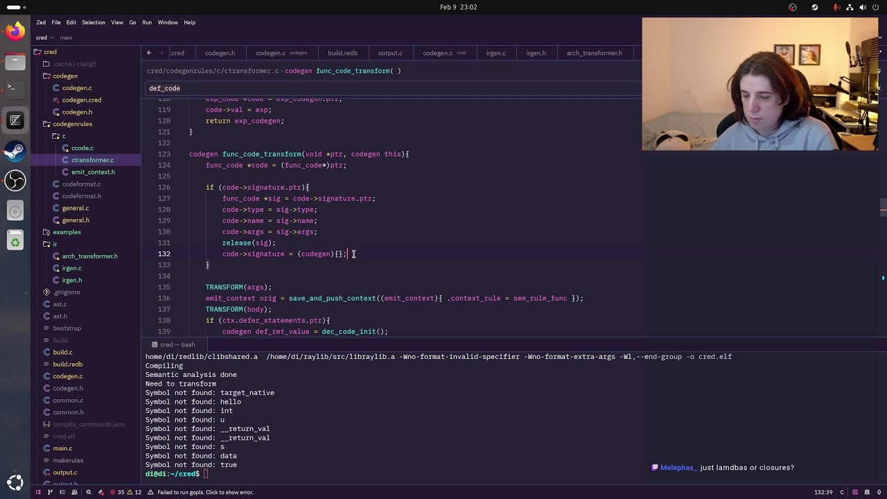 compiler development