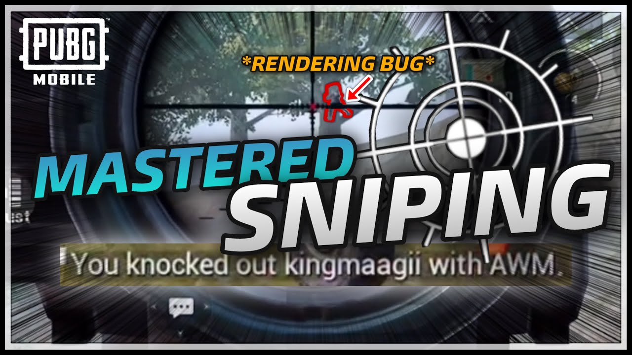 AWM SNIPING MASTERED?! - PUBG MOBILE