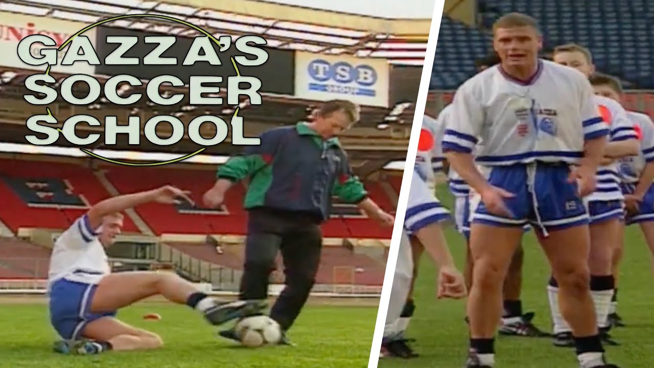 Tackles with Gazza | Gazza's Soccer School Ep 5