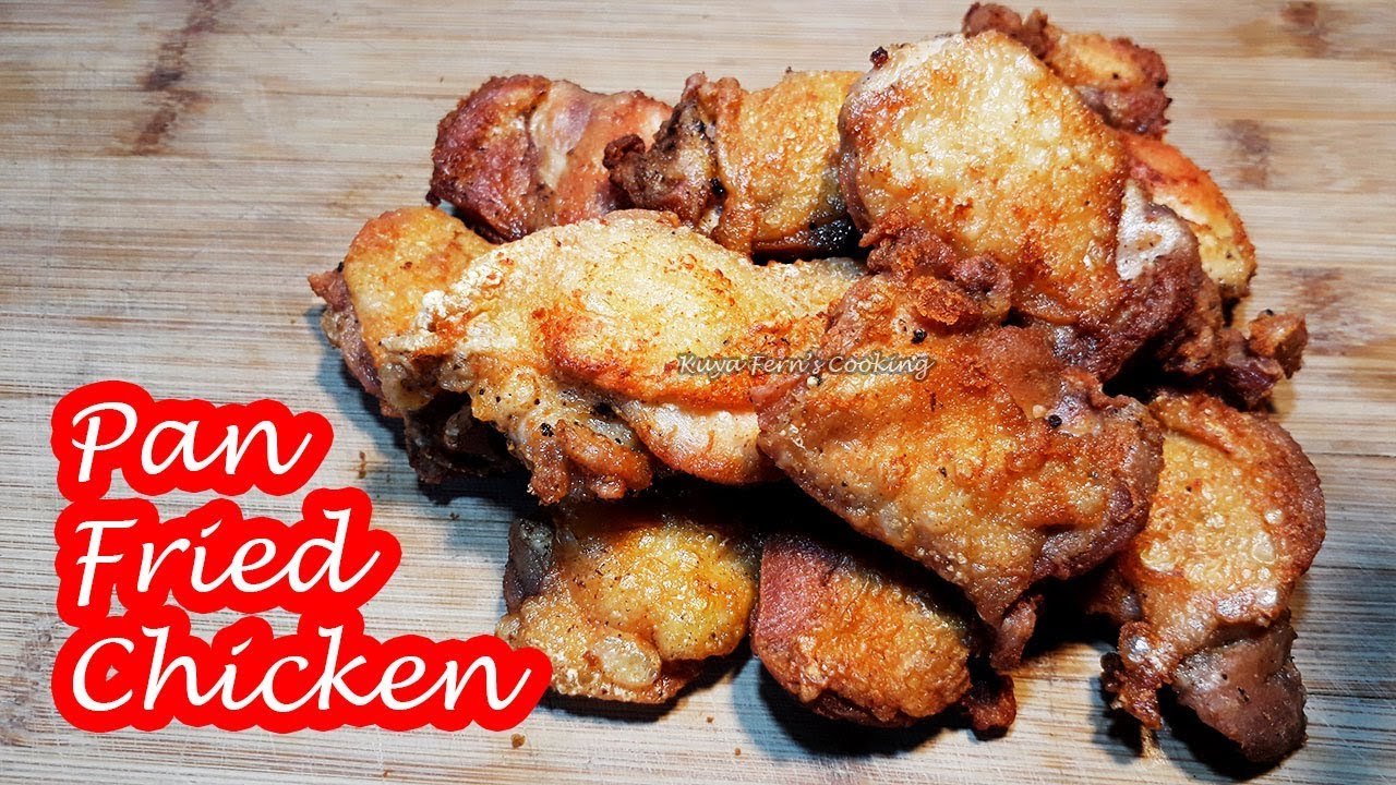 THE EASIEST KFC STYLE CRISPY PAN FRIED CHICKEN RECIPE | ONLY 4 INGREDIENTS!!!