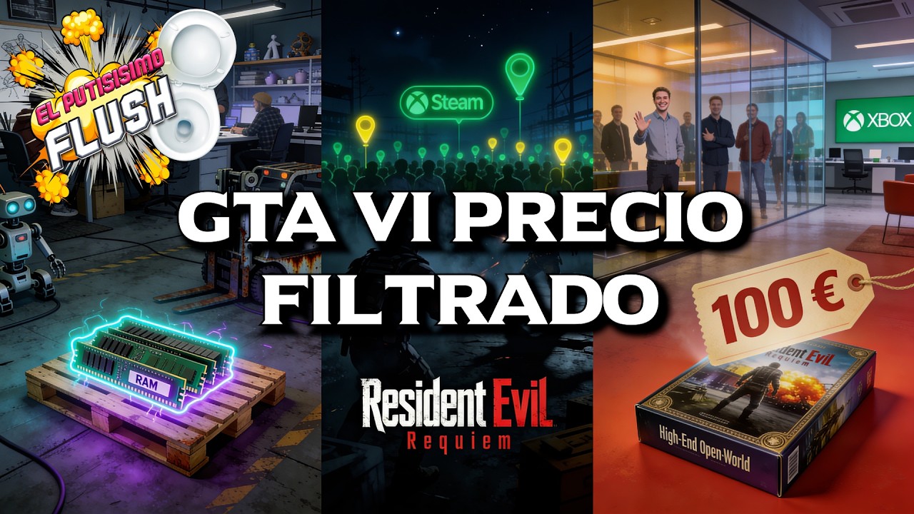 El Flush 🚽: El nuevo orden gamer: GTA VI premium, Xbox bajo presión y la IA esta dominante