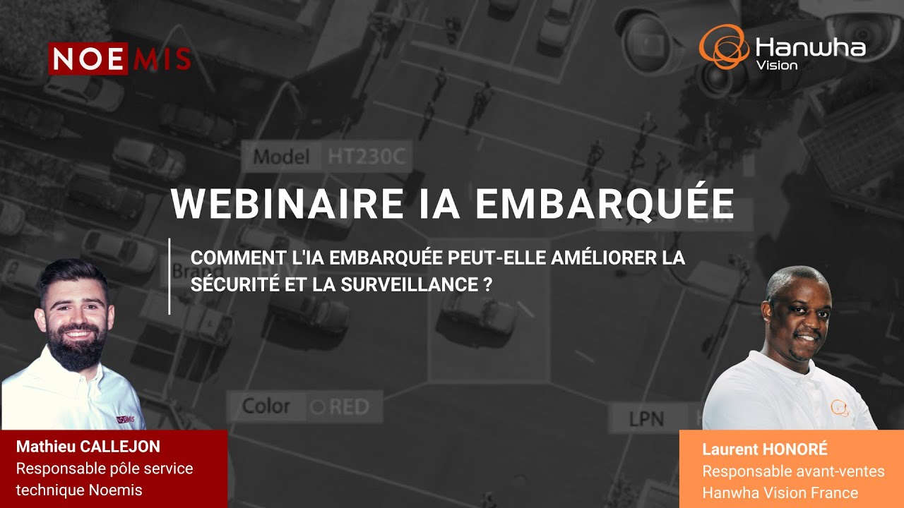 Webinaire : Comment l'IA embarquée peut-elle améliorer la sécurité et la surveillance ?