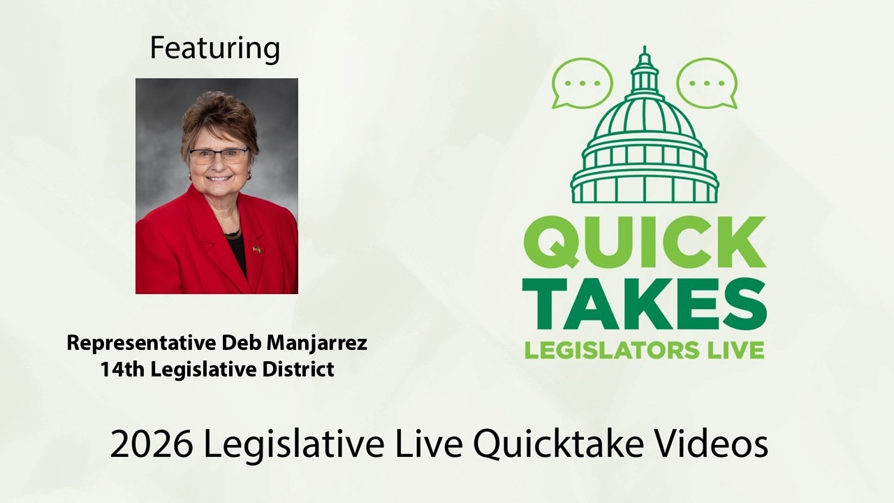 March 6, 2026 Legislative Live Interview with Rep Manjarrez, 14th LD