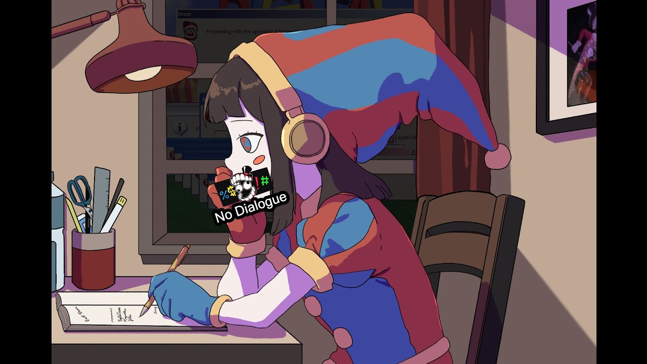 (1HR/No Dialogue) [The Amazing Digital Circus] Ending Theme Lo-Fi Eary Remix | beats to relax/study