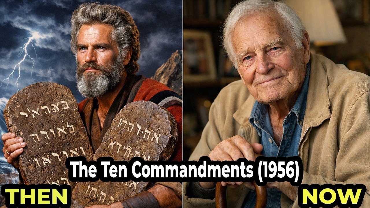 The Ten Commandments (1956) Cast Then and Now 2026 – Time Was Merciless to Them