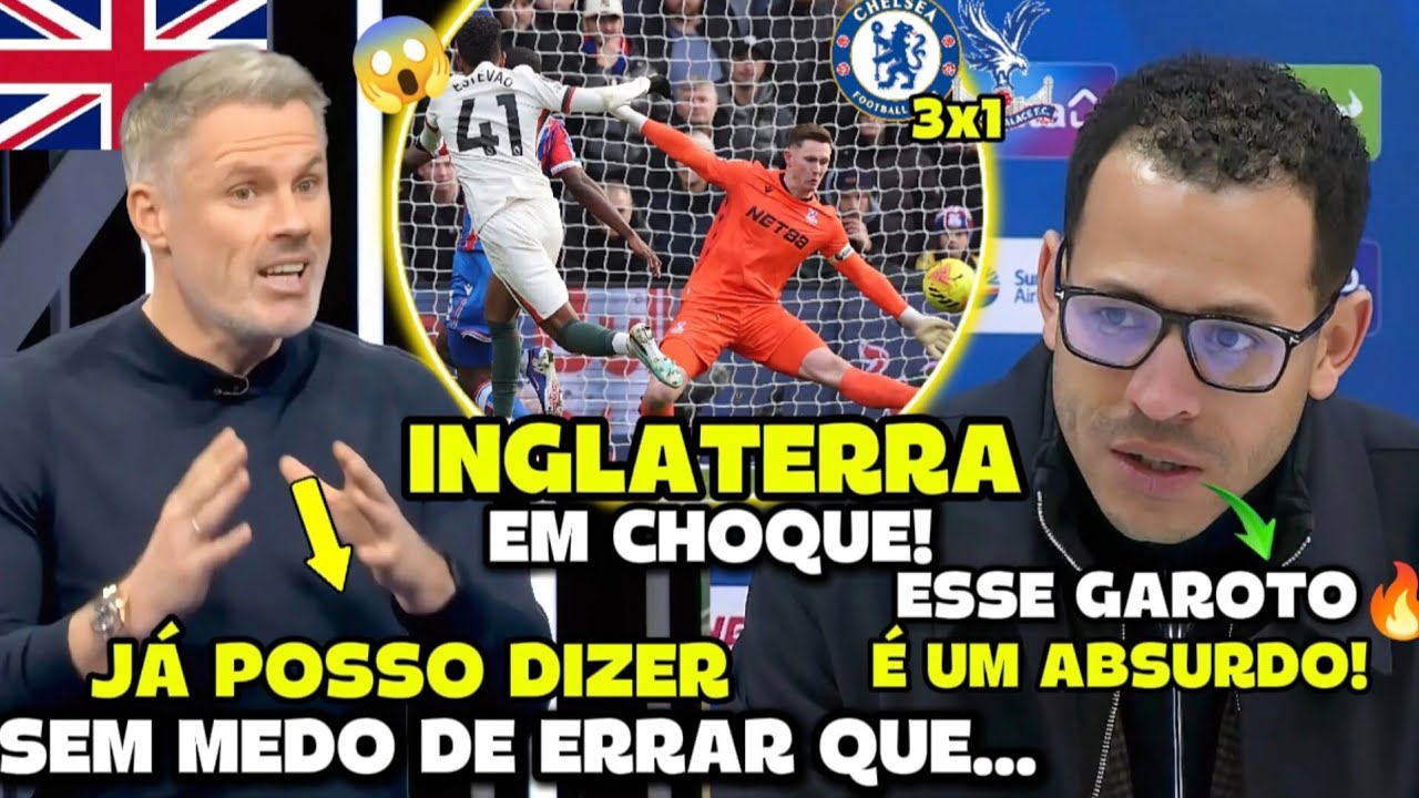 🚨NOSSA! OLHA O QUE A MÍDIA INGLESA FALOU DE ESTEVÃO APÓS DESTRUIR NA PREMIER LEAGUE!