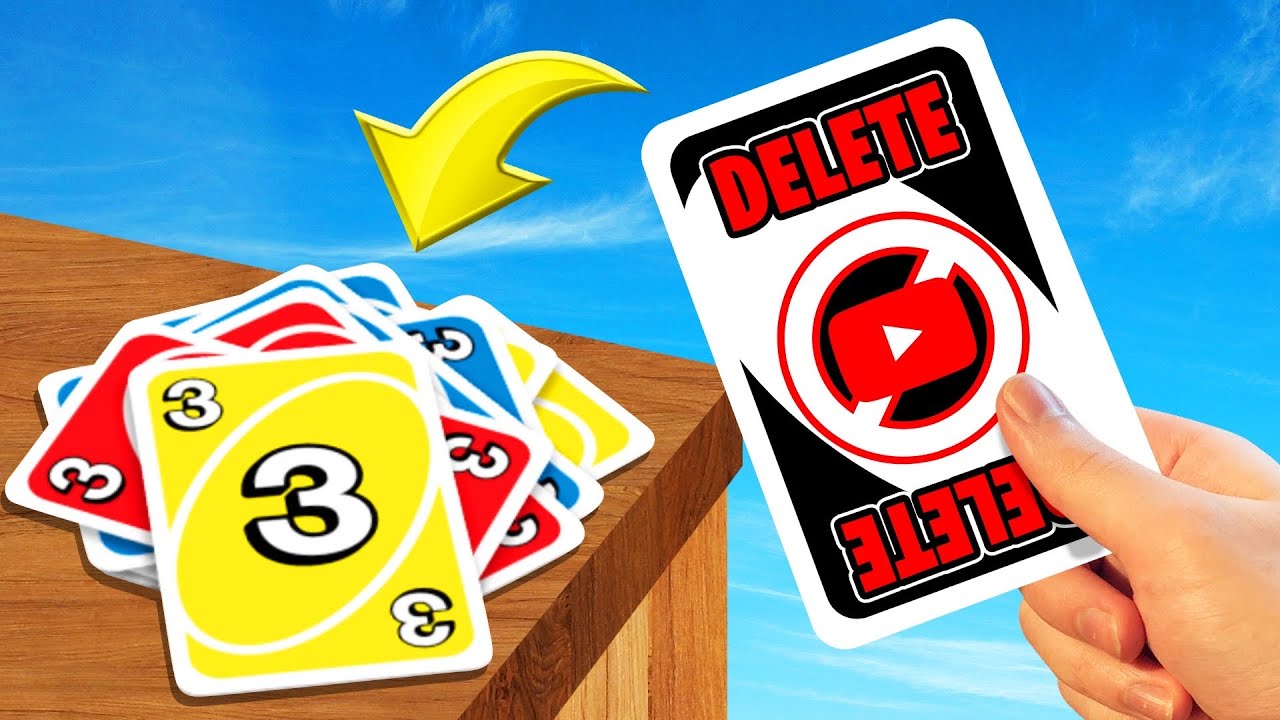 *DELETE* YOUTUBE CHANNEL Card In UNO! (Insane)