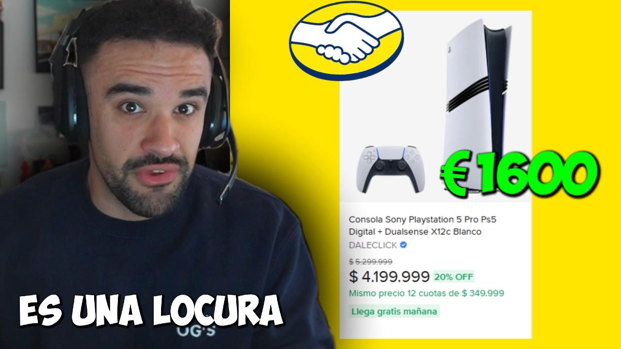 Illojuan intenta comprar una PS5 Pro para un sub de Latam y Reacciona al precio