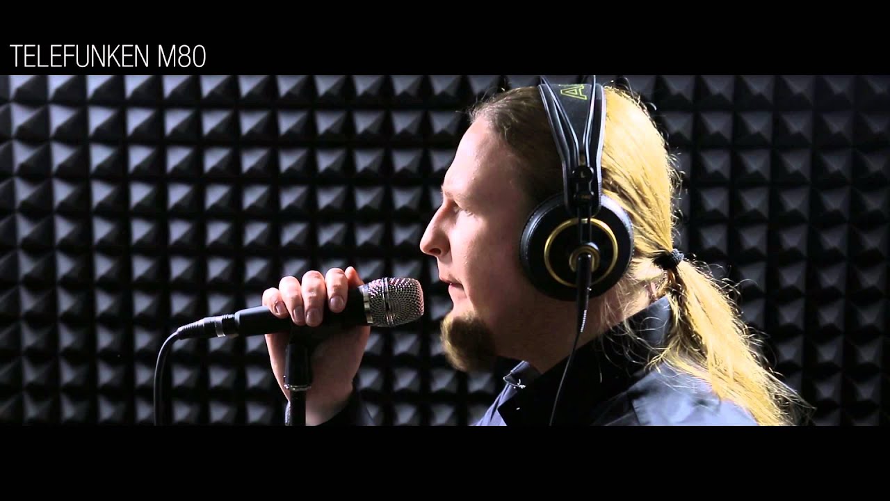 Telefunken microphones test AK 47 MKII, AR 51, M80