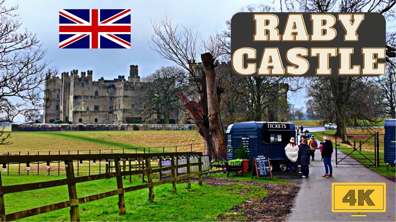 Discovering History: Raby Castle Tour 4K