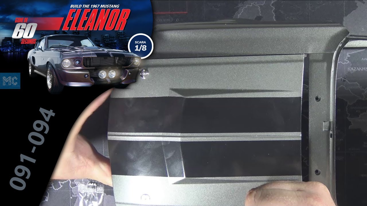Ford Mustang Eleanor - Pachetul 024 - Nr #091-094 - CAROSERIA!