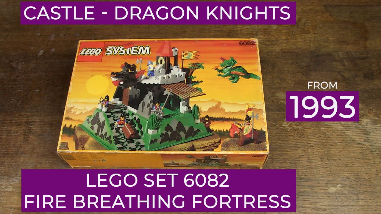 LEGO 6082 Fire Breathing Fortress (1993) Review: Iconic Castle, Dragon & Rare Minifigures!