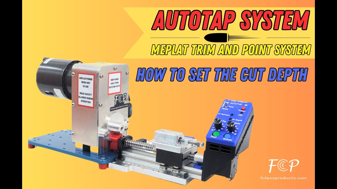 AUTOTAP How to Set the Cut Depth