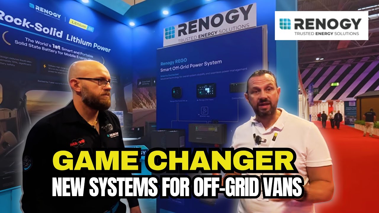 НОВИНКА: новые системы электропитания Renogy для автономных автодомов (полный обзор)