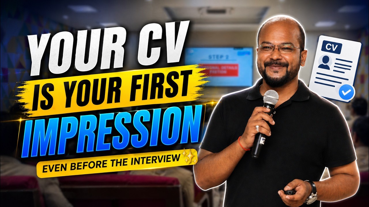 Your CV is your first impression, even before the interview ✨