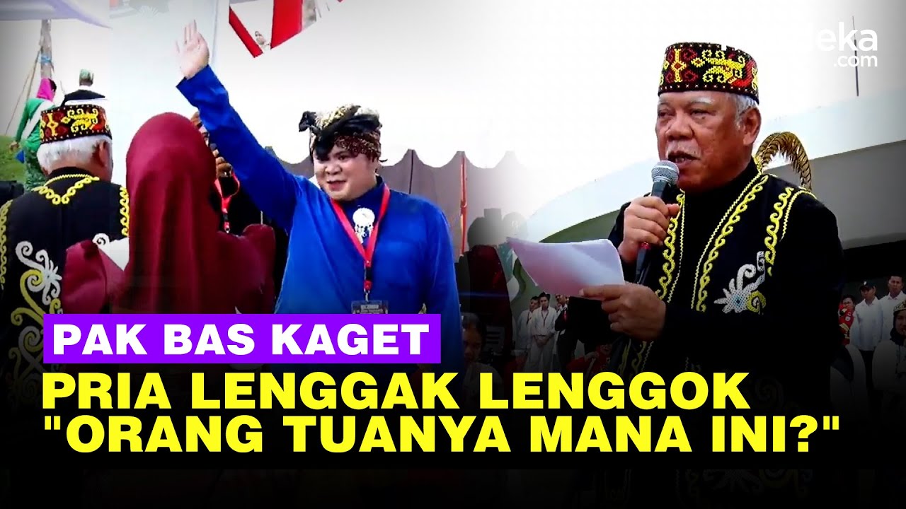 Meriah HUT RI di IKN, Pak Bas Kaget Geli Ada Pria Lenggak Lenggok Atas Panggung: Orang Tuanya Mana!
