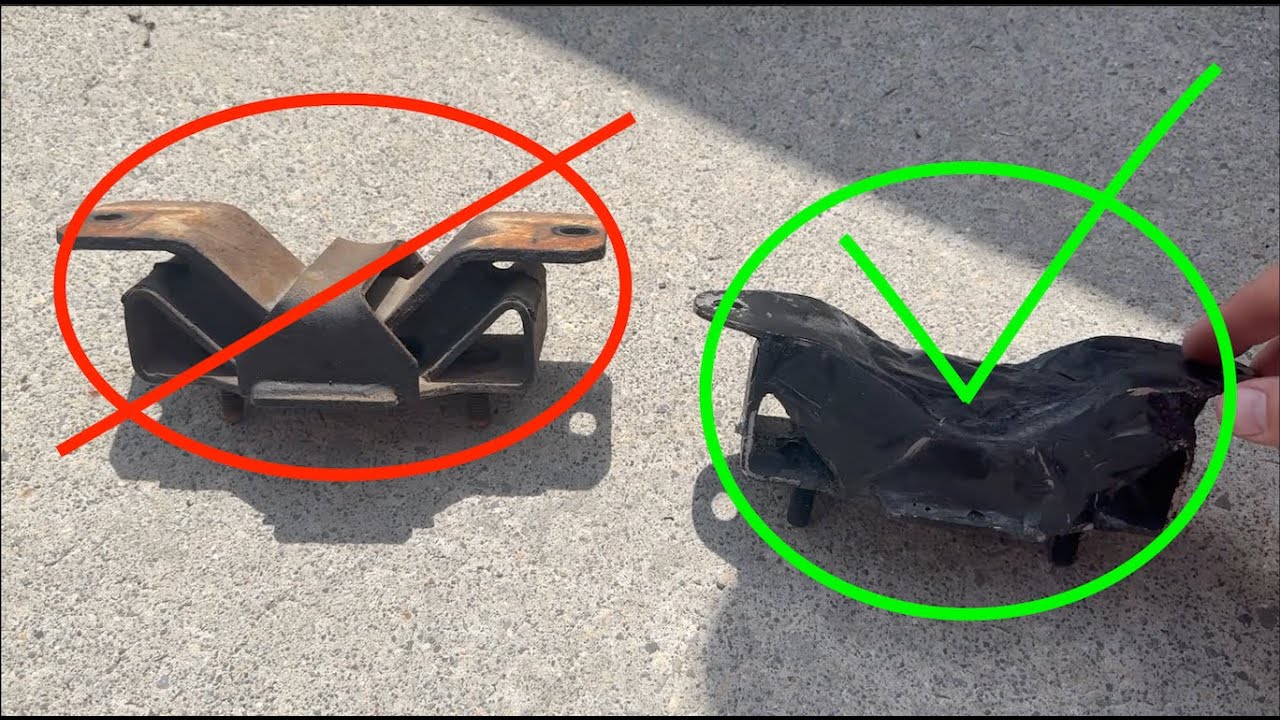 3rd Gen Dodge Ram Polyurethane Transmission Mount DIY Make your own Poly Trans Mount Cheap and Easy!