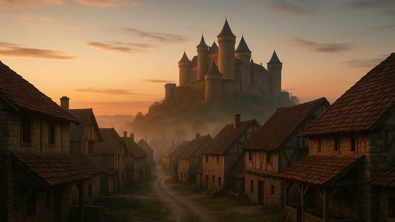Relaxing Celtic Music: Fantasy Medieval Castle | Beautiful Castle Music for Calm, Study