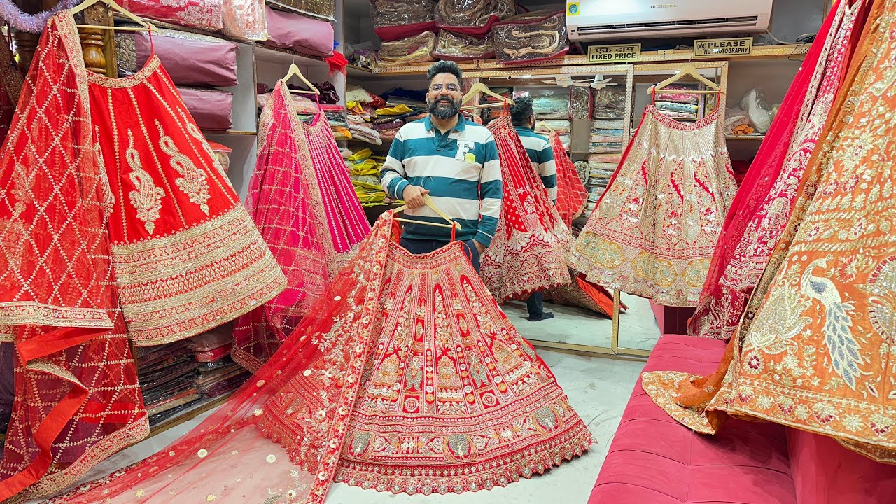 Lehenga Shopping in Chandni Chowk | Bridal Store in Chandni Chowk
