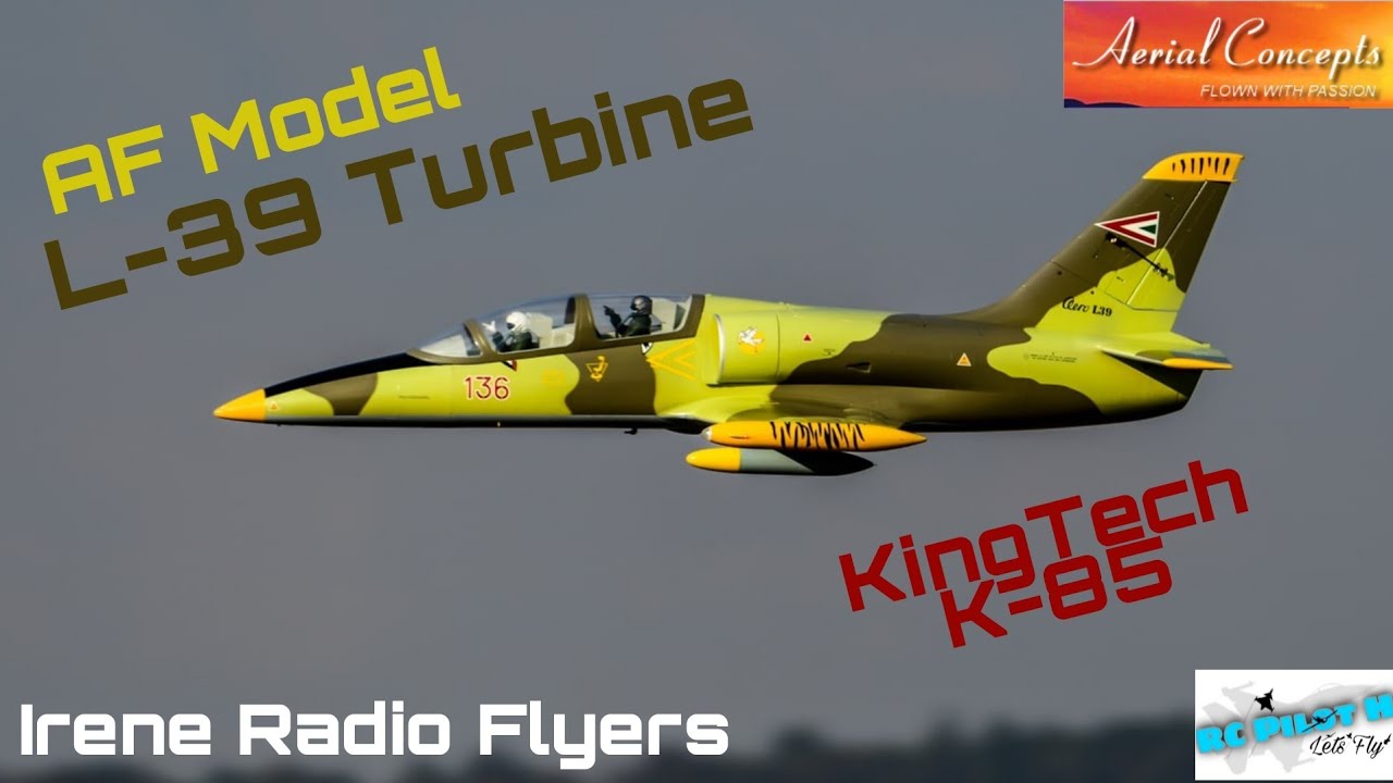 AeroFoam Models L-39 Turbine Ready - KingTech K85 -  Daniel Ralefeta 1st Flight, Warbird day at IRF