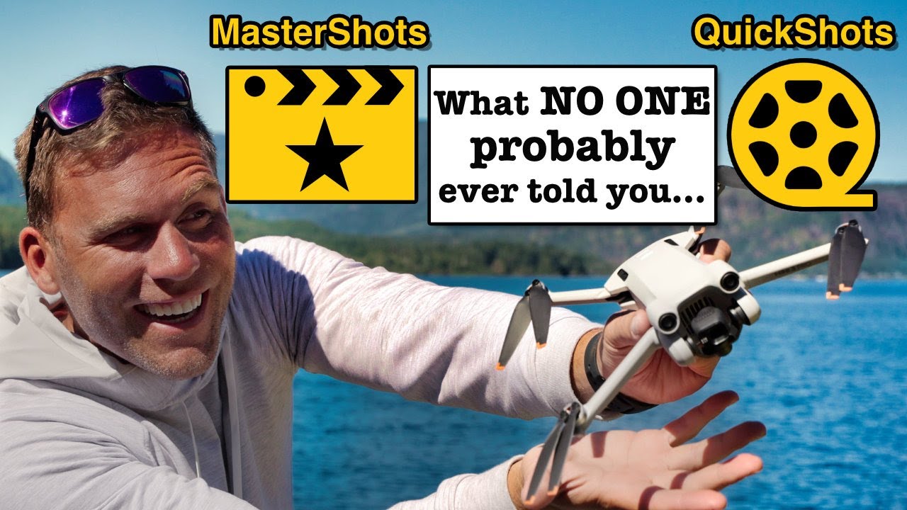 QuickShots или MasterShots — какой из них выбрать? DJI Mini 4 Pro / DJI Mini 3 Pro
