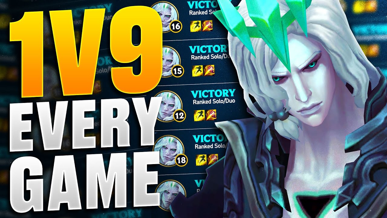 1v9 Consistently As Jungle (instant results if applied)