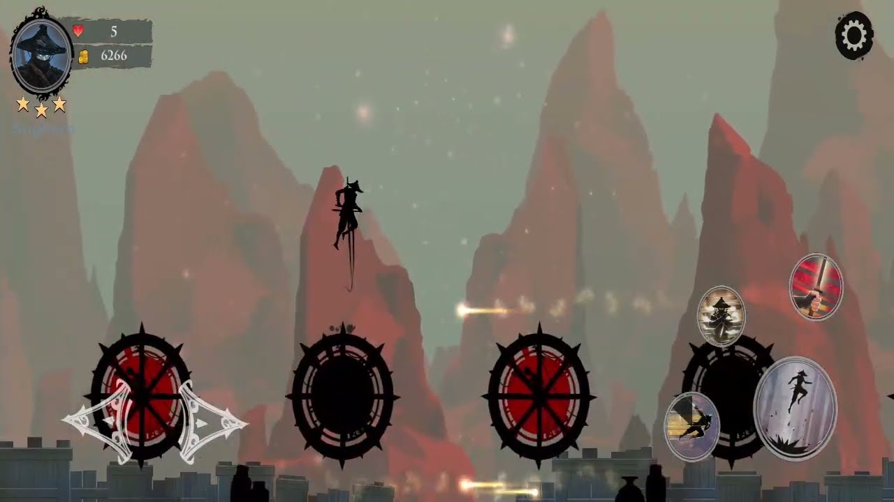 Ninja Arashi 2: Shadow's Return - Level 56 (No Deaths)