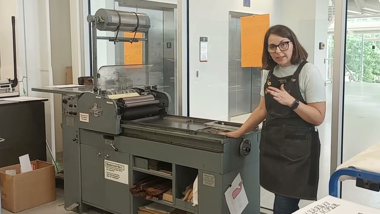 Printing a Letterpress Type Reproduction Proof