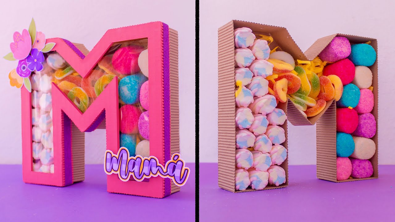 DIY: Cajita con DULCES para MAMÁ - DIA DE LAS MADRES
