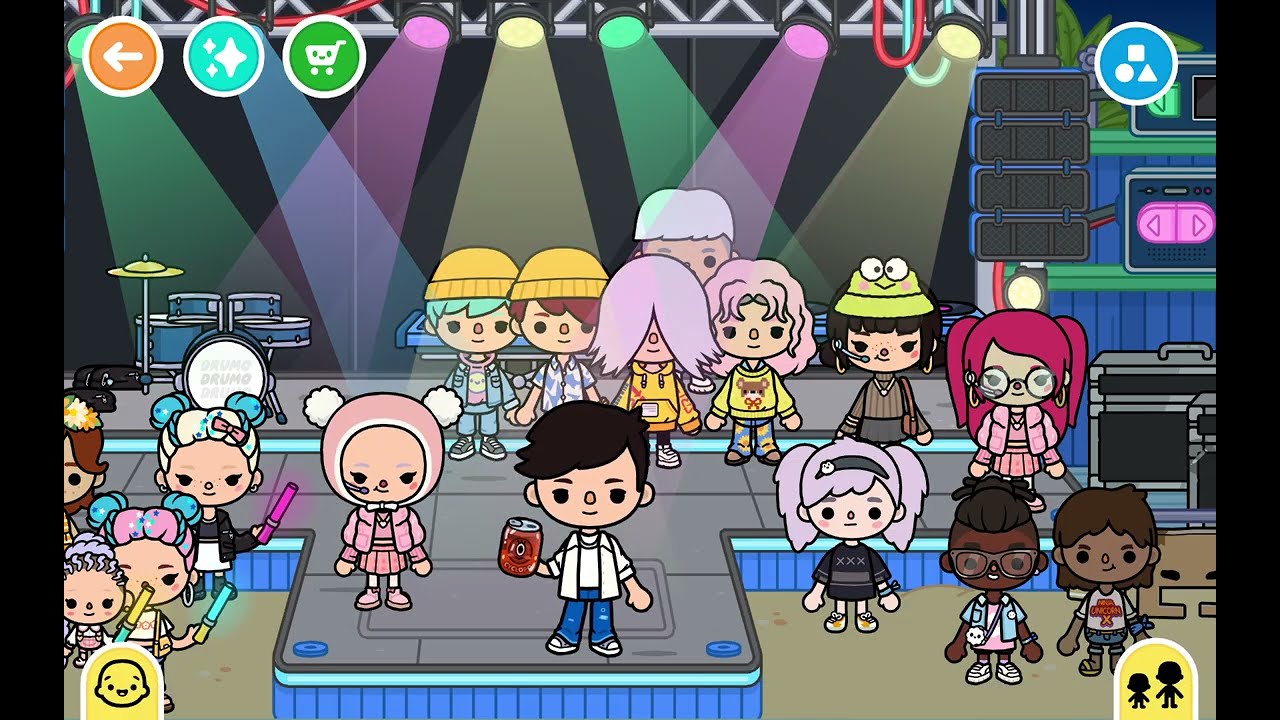 SHOW DAS GUERREIRAS DO K-POP NO TOCA LIFE WORLD