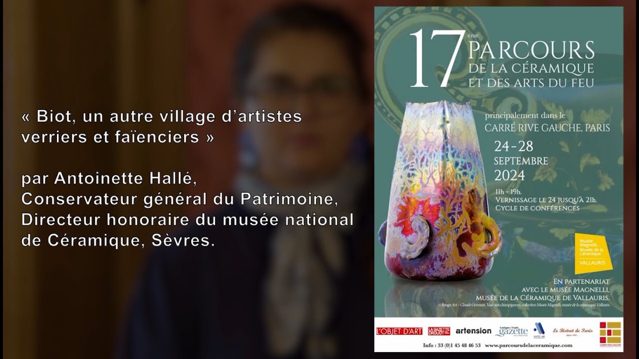 « Biot, un autre  village d’artistes verriers et faïenciers »