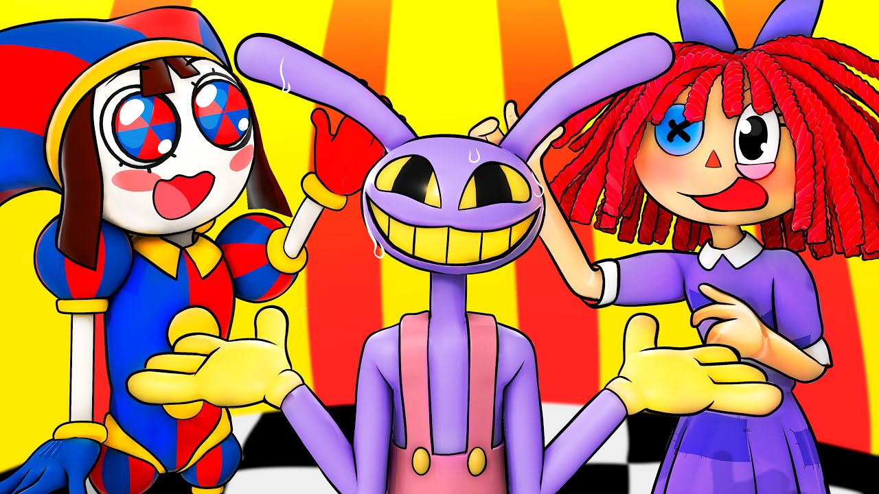 Jax Pomni e Ragatha Respondem no The Amazing Digital Circus VR !