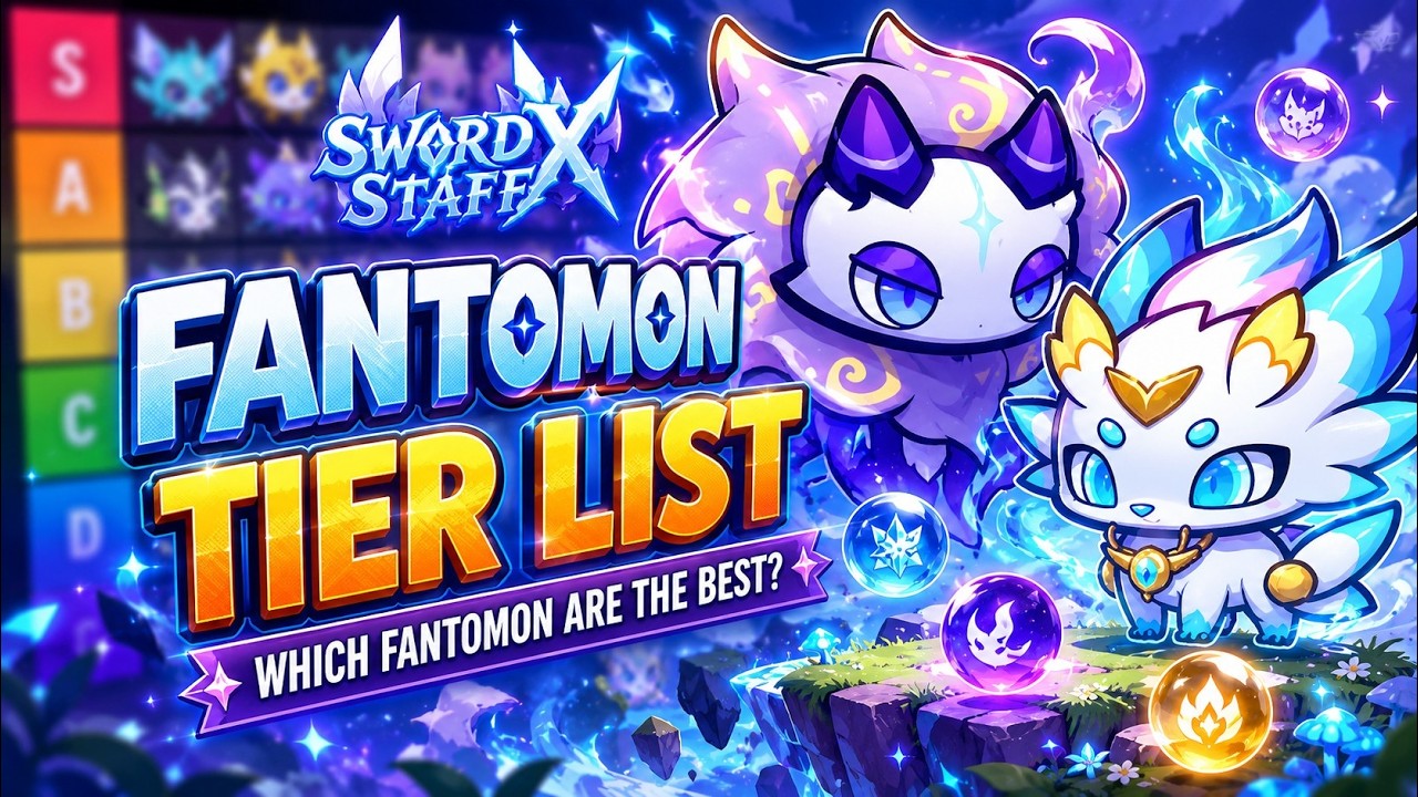 ULTIMATE Sword X Staff Fantomon Tier List