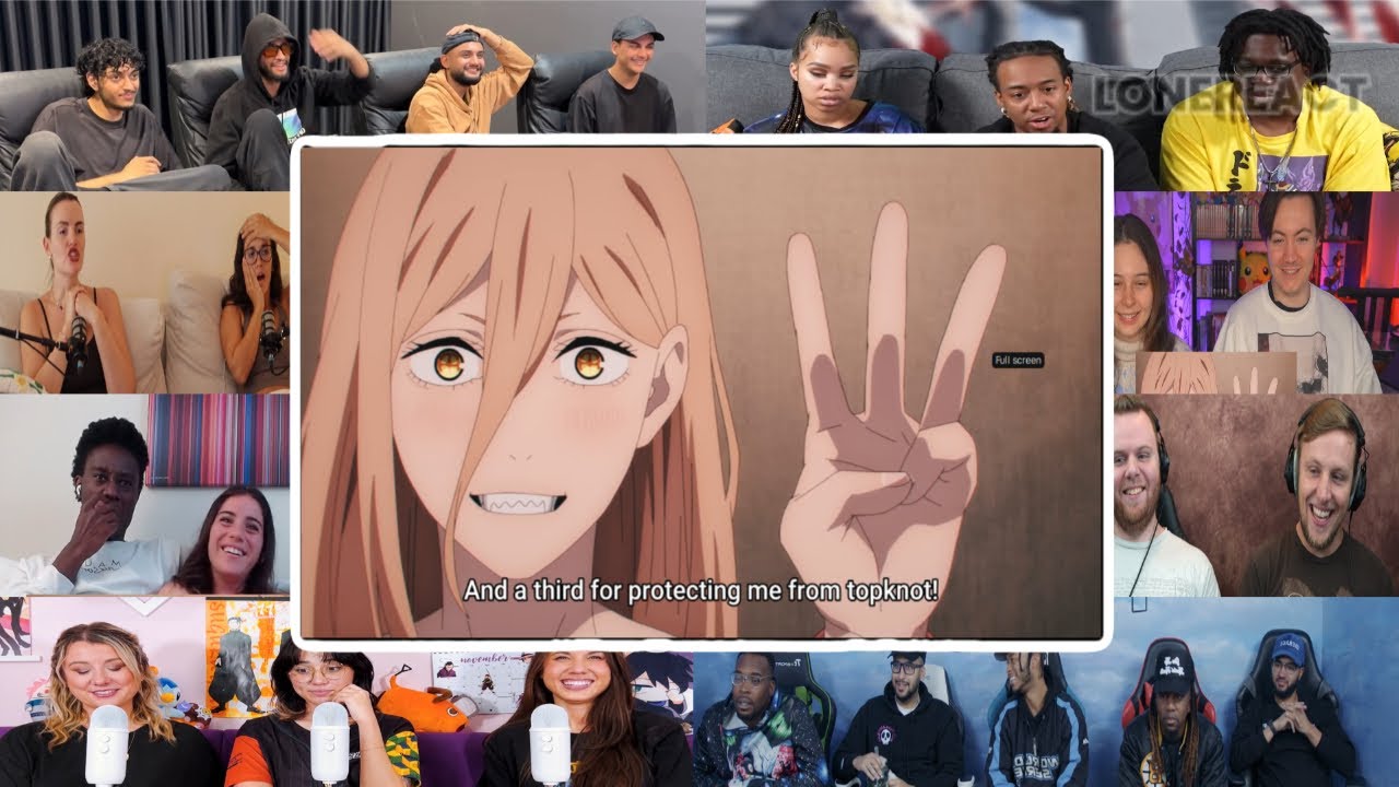 Power Makes Denji a B**b Deal Scene - Chainsaw Man S1 Ep4 | Reaction Mashup