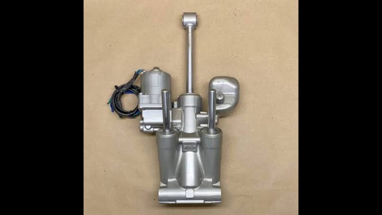 Ремонт насоса наклона и дифферента подвесного мотора Yamaha F-115 Showa #yamaha #подвесныемоторы ...