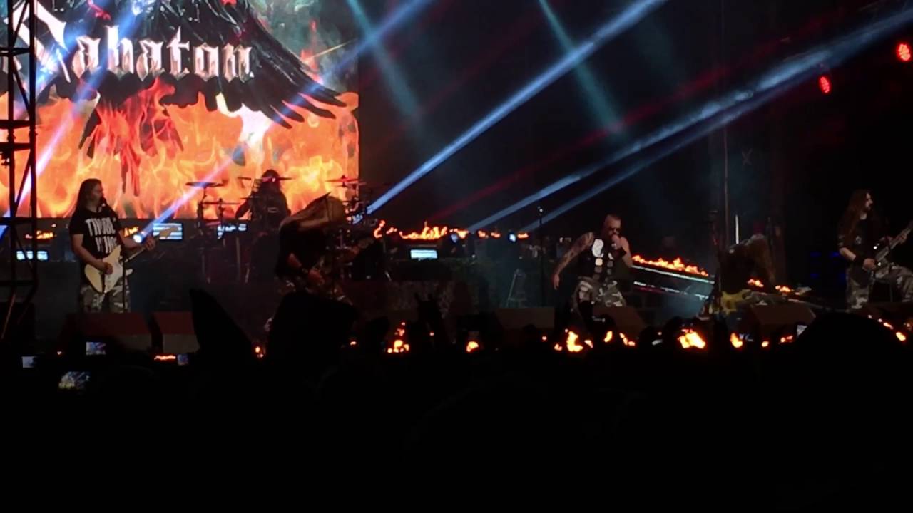 Sabaton - Night Witches live w/ NEW GUITARIST @ Sabaton Open Air 2016