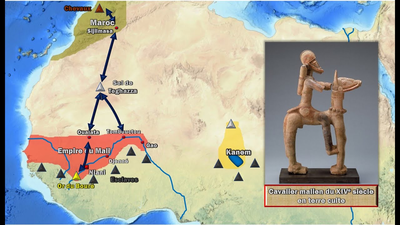 Les anciens royaumes du Sahel (de 800 à 1590)